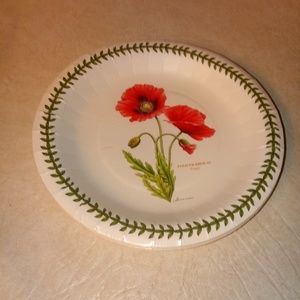 Portmeirion Botanic Garden-Poppy Dessert Plate